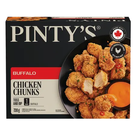 Buffalo Chicken Breast Chunks 730 g