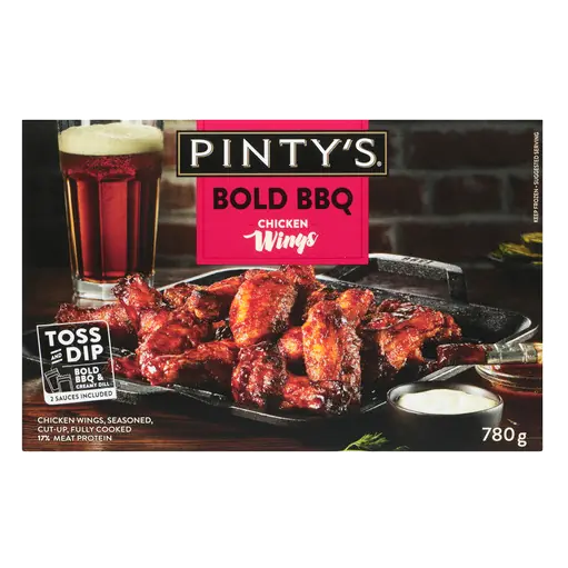 Frozen Chicken Wings Bold BBQ 780 g