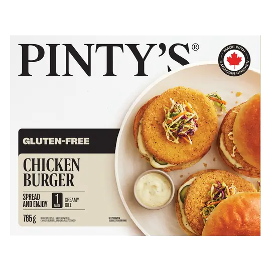 Gluten Free Chicken Burger 765 g