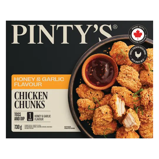 Honey And Garlic Chicken Breast Chunk 730 g
