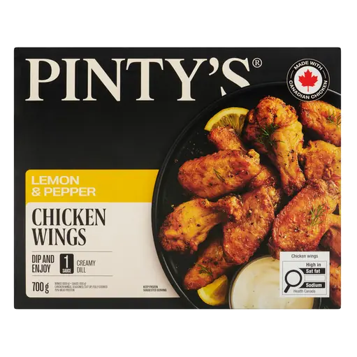 Lemon Pepper Chicken Wings 700 g