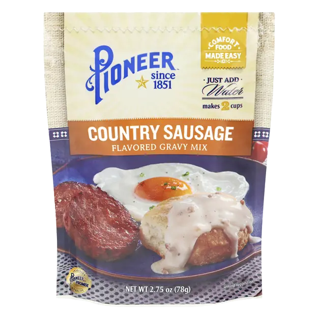 Country Sausage Flavor Gravy Mix Packet