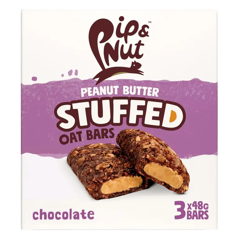 Chocolate Peanut Butter Stuffed Oat Bars 3 x 48g