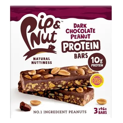 Dark Chocolate Peanut Protein Bars