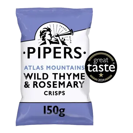 Atlas Mountains Wild Thyme & Rosemary Crisps Sharing Bag