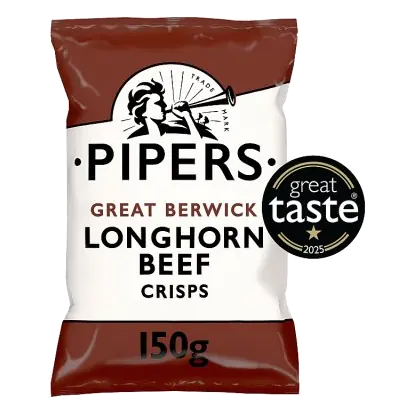Great Berwick Longhorn Beef Crisps Sharing Bag
