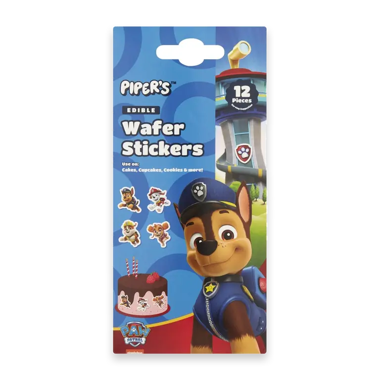 Paw Patrol Edible Wafer Stickers