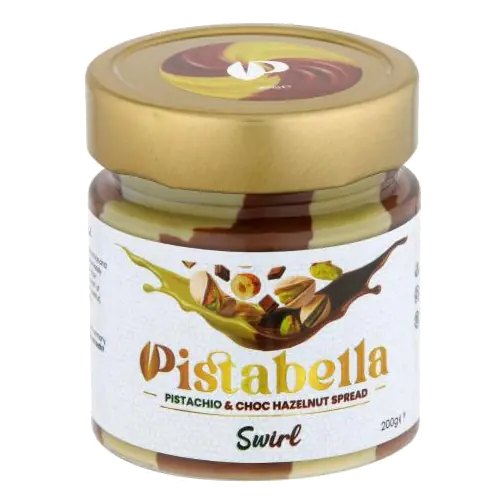 Pistachio And Choc Hazlenut Spread