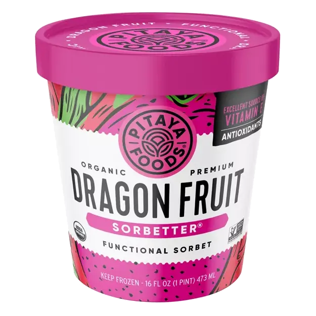 Organic Premium Sorbetter Dragon Fruit Sorbet
