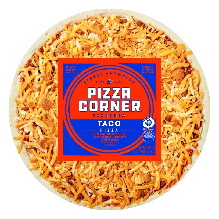 Pizza Corner Taco Pizza, 25.39oz: REAL Seal Certified