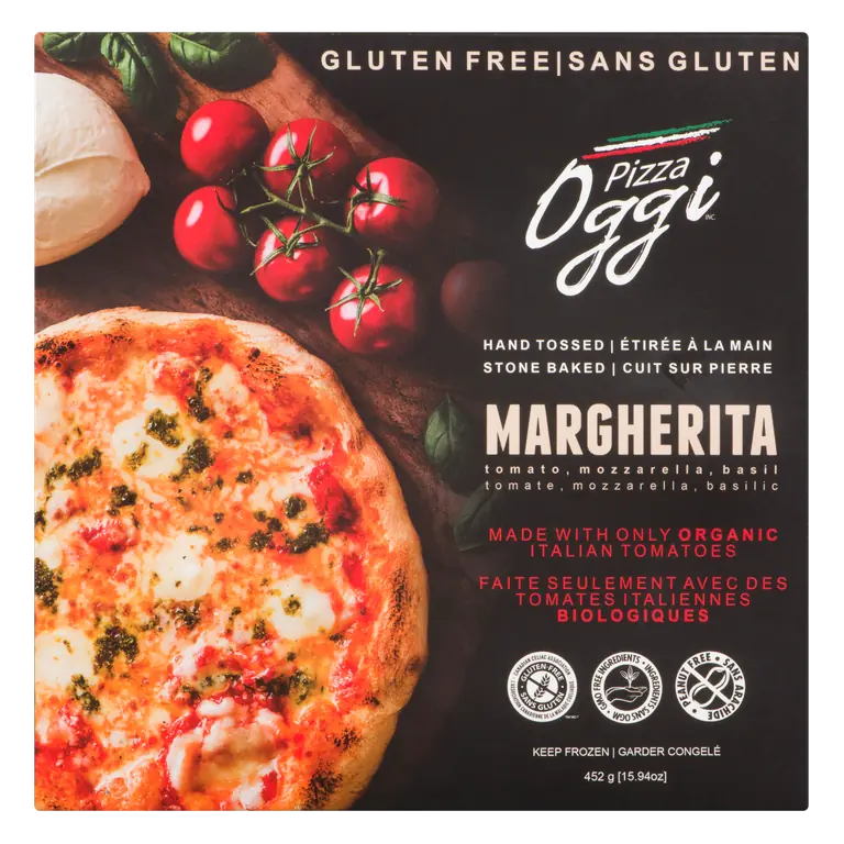 Gluten-Free Frozen Pizza Margherita 452 g