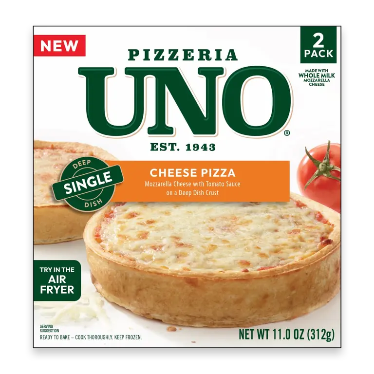 2Ct 5" Cheese Pizza, Frozen