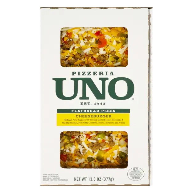 Cheeseburger Flatbread Pizza Refrigerated