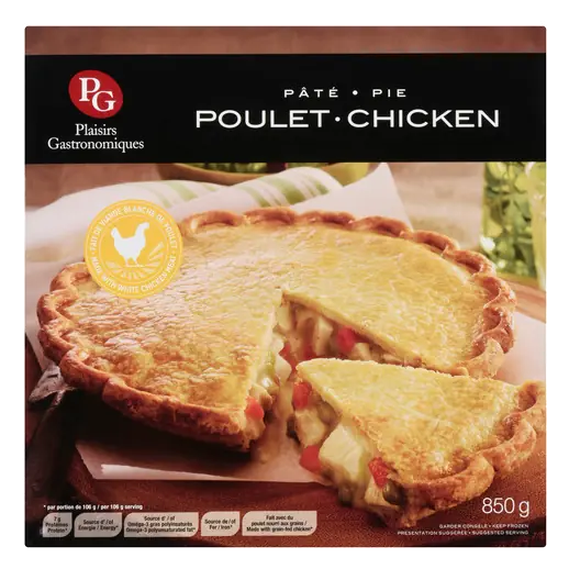 Frozen Chicken Pot Pie 850 g