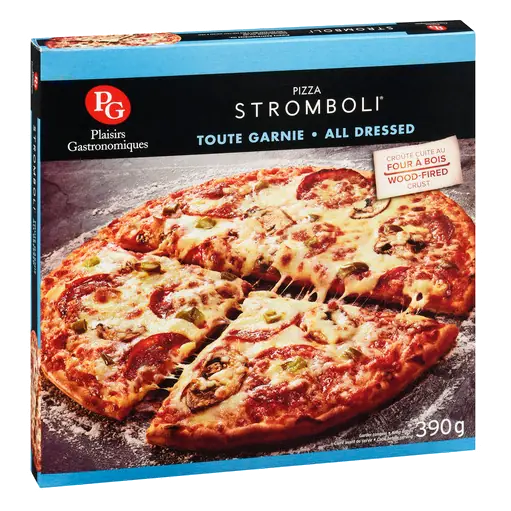 Frozen Pizza Stromboli All Dressed 390 g