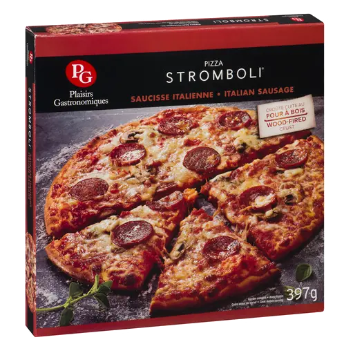 Frozen Stromboli Pizza Italian Sausage 397 g