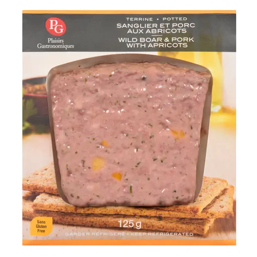 Gluten-Free Terrine Wild Boar & Pork With Apricots 125 g