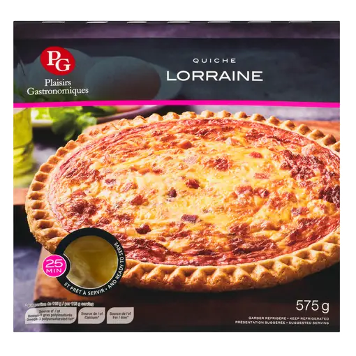 Pie Lorraine Quiche 575 g
