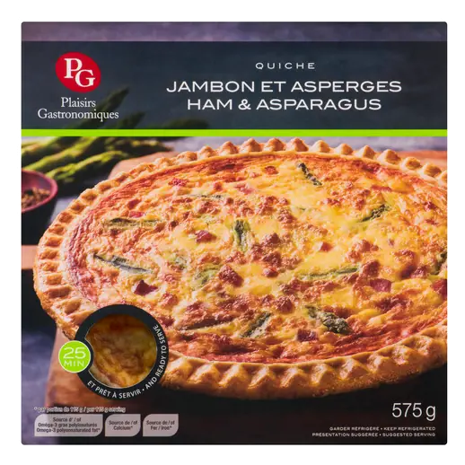 Quiche Ham And Asparagus 575 g
