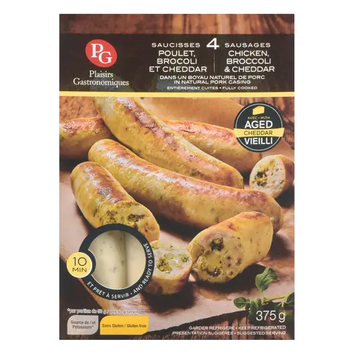 Sausages Chicken Cheddar 375 g