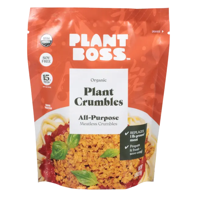 All-Purpose Organic Meatless Plant Crumbles