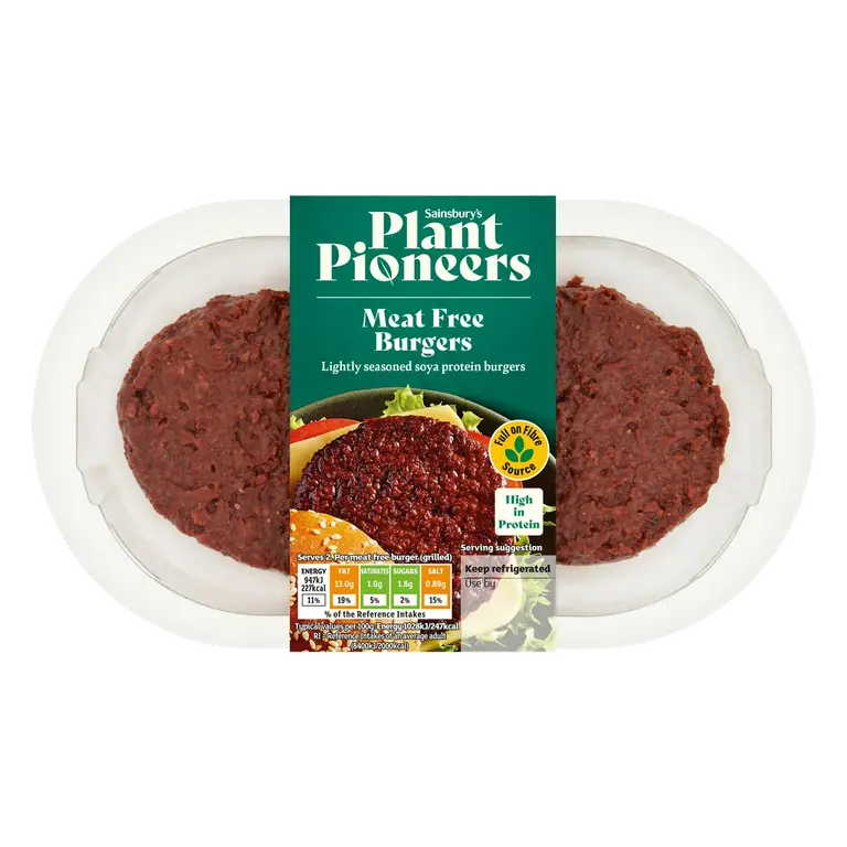 Plant Pioneers 226g Meat Free Burgers