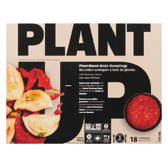 Plant Based Frozen Asian Dumplings 360 g
