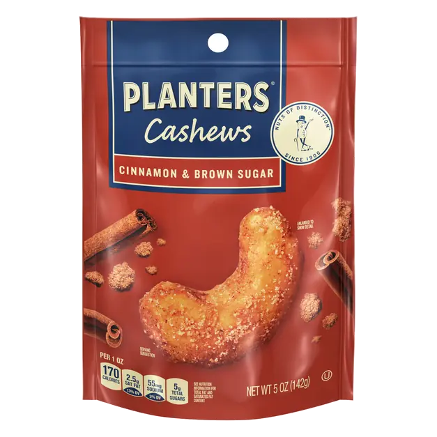 Cinnamon & Brown Sugar Cashews