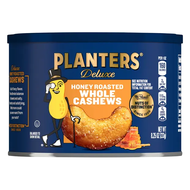 Deluxe Whole Honey Roasted Cashews