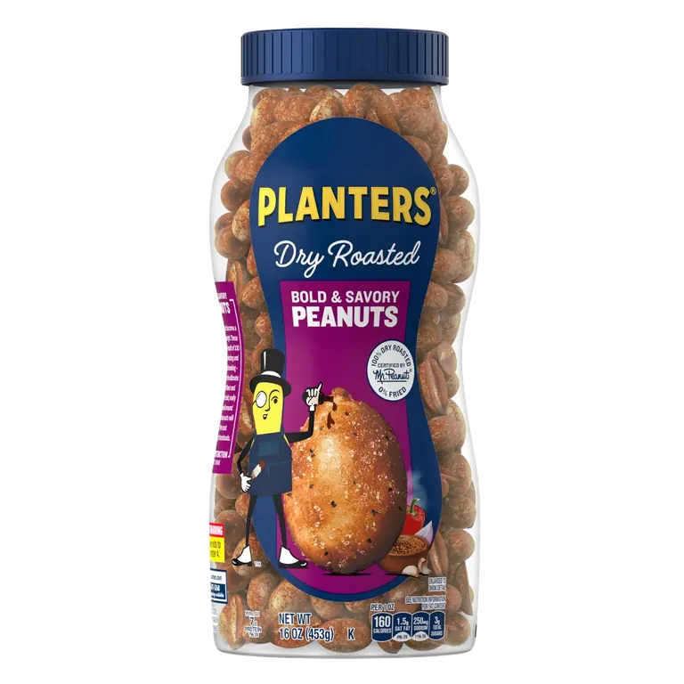 Dry Roasted Bold & Savory Peanuts