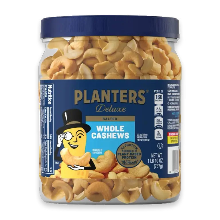 Fancy Whole Cashews with Sea Salt