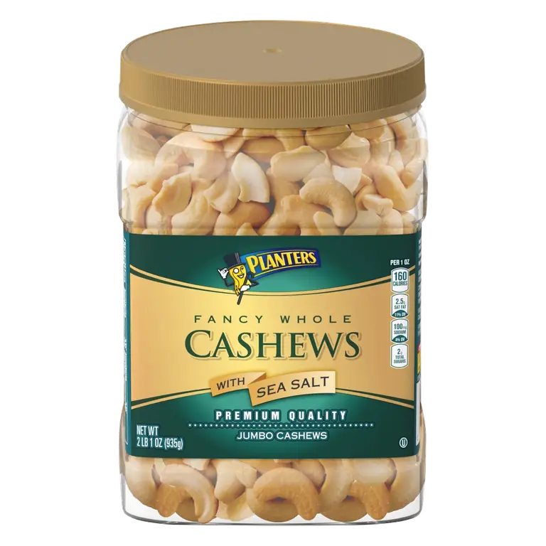 Fancy Whole Jumbo Cashews with Sea Salt