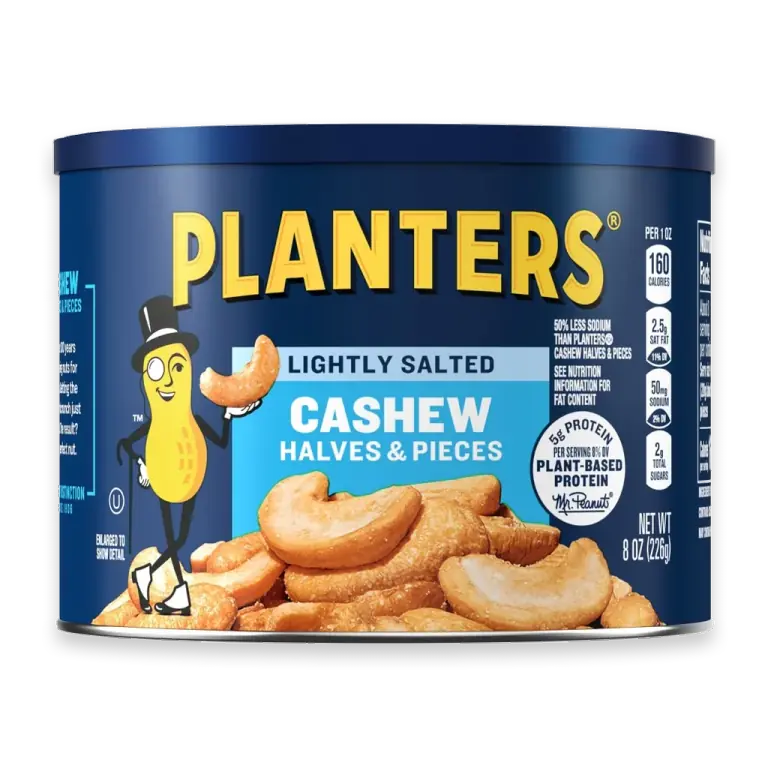 Lightly Salted Cashew Halves & Pieces