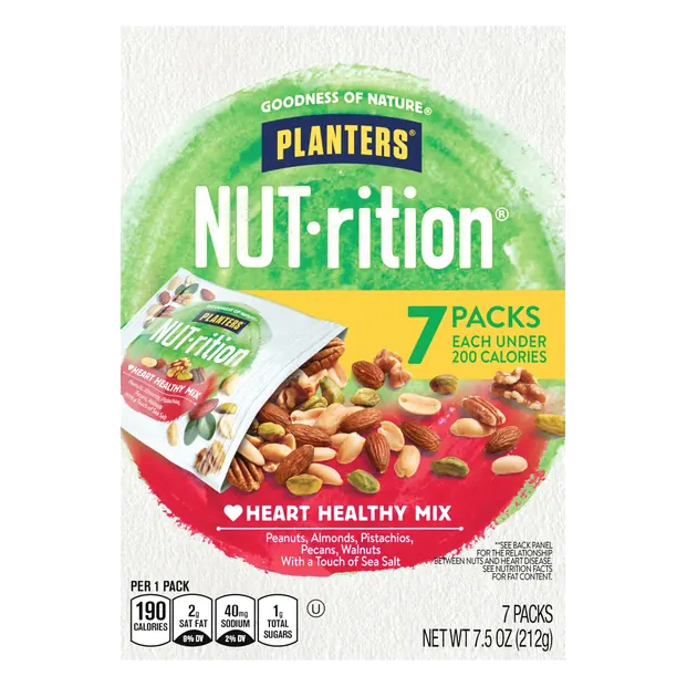 NUT-rition Heart Healthy Mix - 7 ct