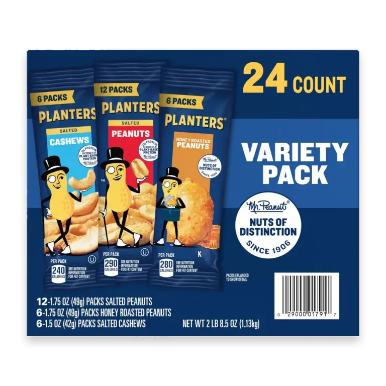 Peanuts and Cashews Variety Pack