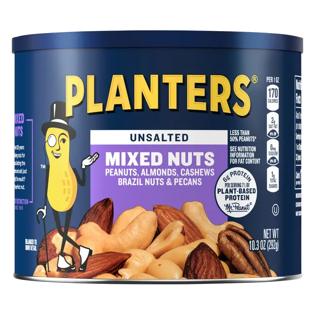 Unsalted Mixed Nuts