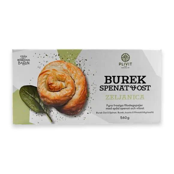 Burek Spenat & Ost Fryst