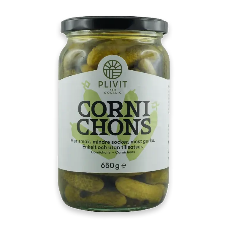 Cornichons 650g Plivit Trade
