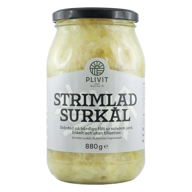 Surkål Strimlad