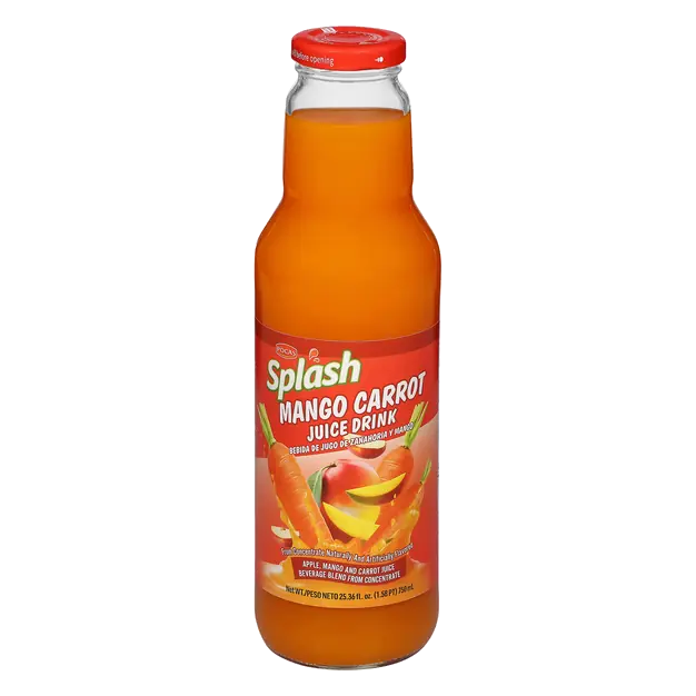 Splash Juice Drink Carrot Mango