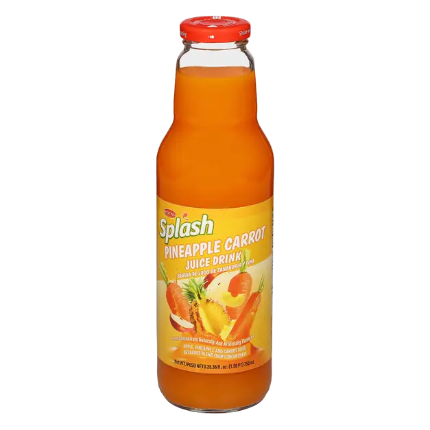 Splash Juice Drink Carrot Pineapple