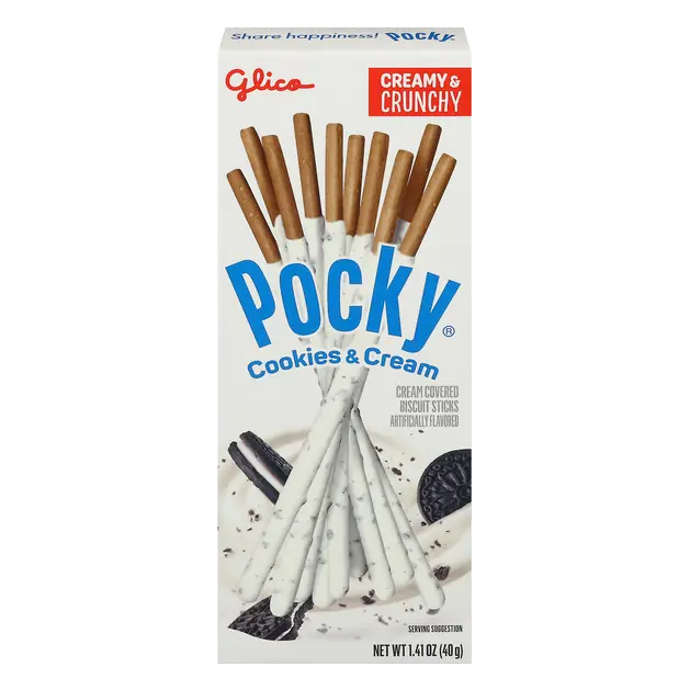 Cookies and Cream Covered Biscuit Sticks