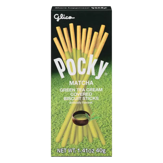 Matcha Green Tea Cover Biscuit Sticks