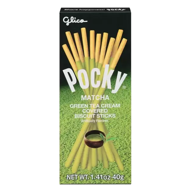 Matcha Green Tea Cream Covered Biscuit Sticks