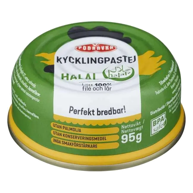 Kycklingpastej Halal