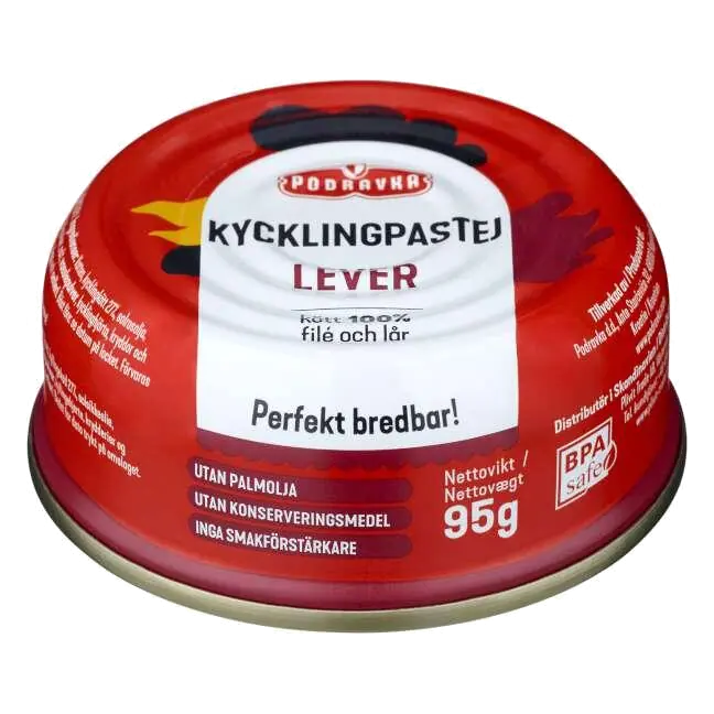 Kycklingpastej Lever