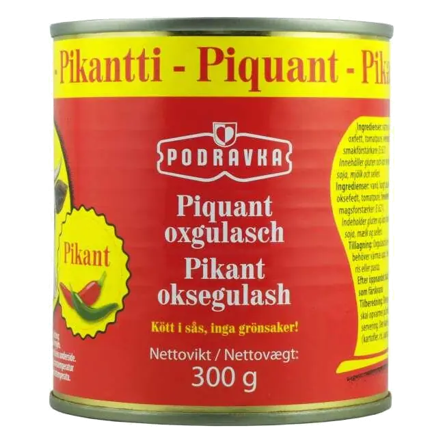 Oxgulasch Piquant
