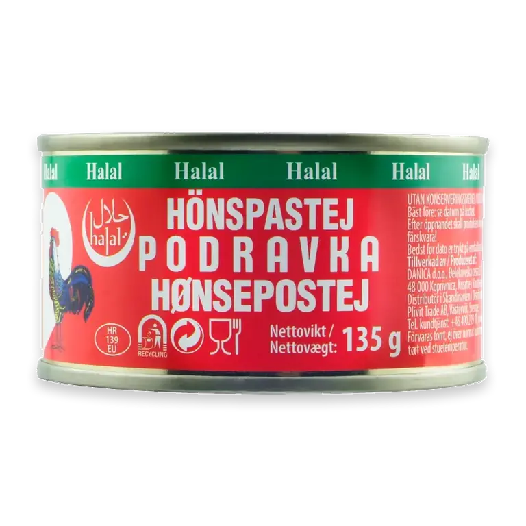 Pastej Höna 135g