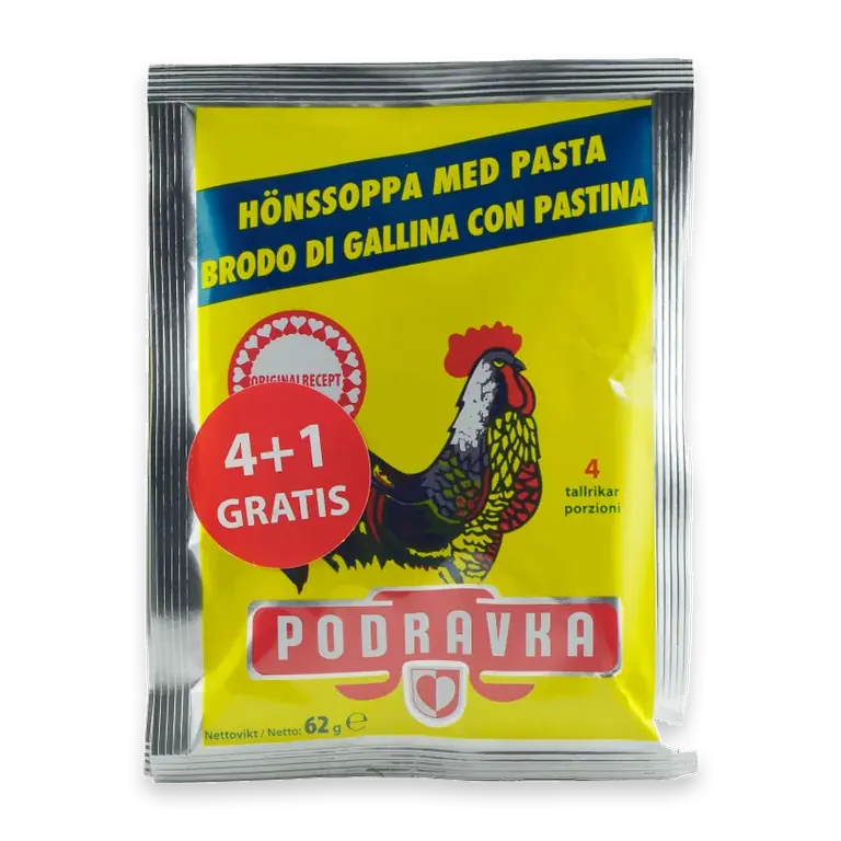 Podr BP Hönssoppa med pasta 5-p