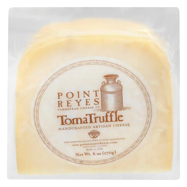 Point Reyes Artisan Toma Truffle Cheese Wedge
